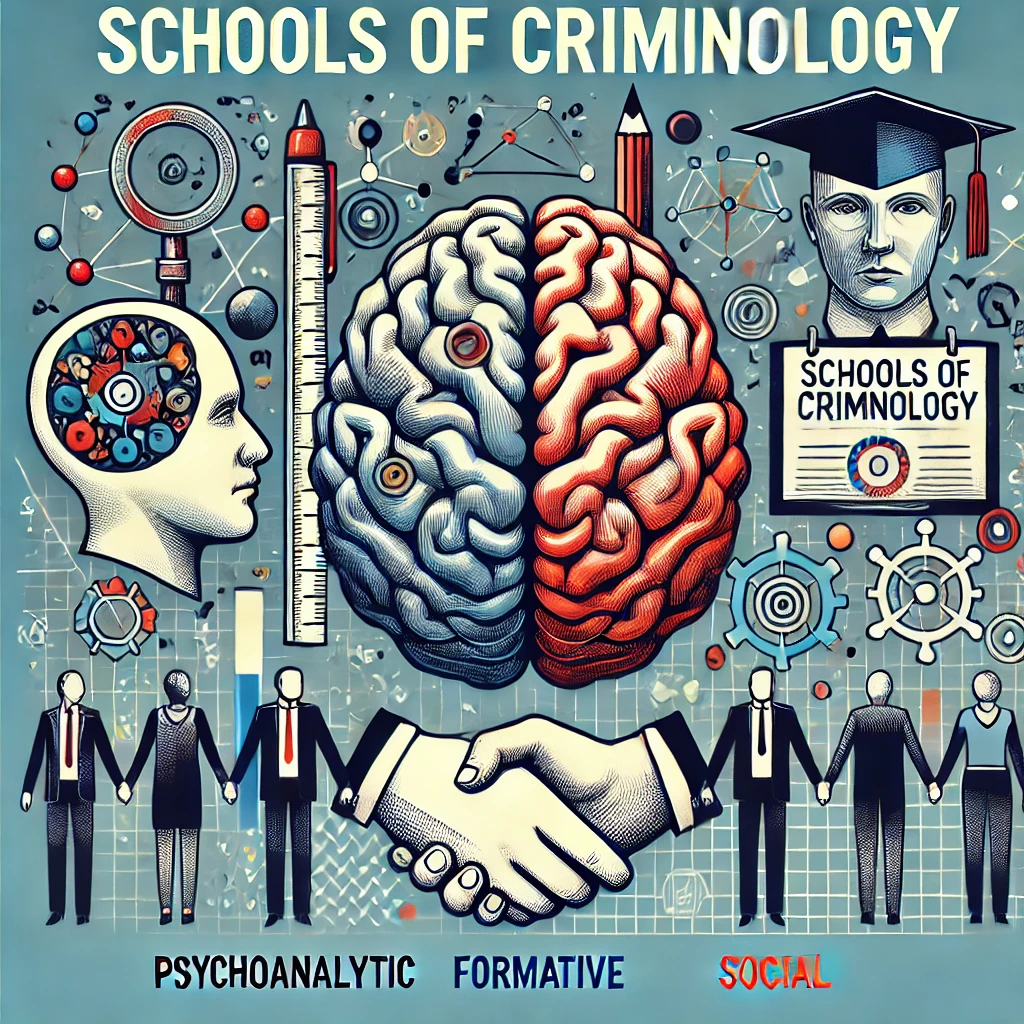 Schools of Criminology | Psychoanalytic, formative, and social school 