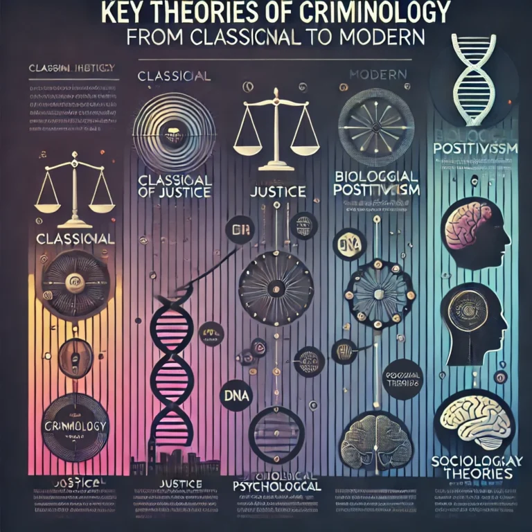 Key Theories of Criminology: From Classical to Modern