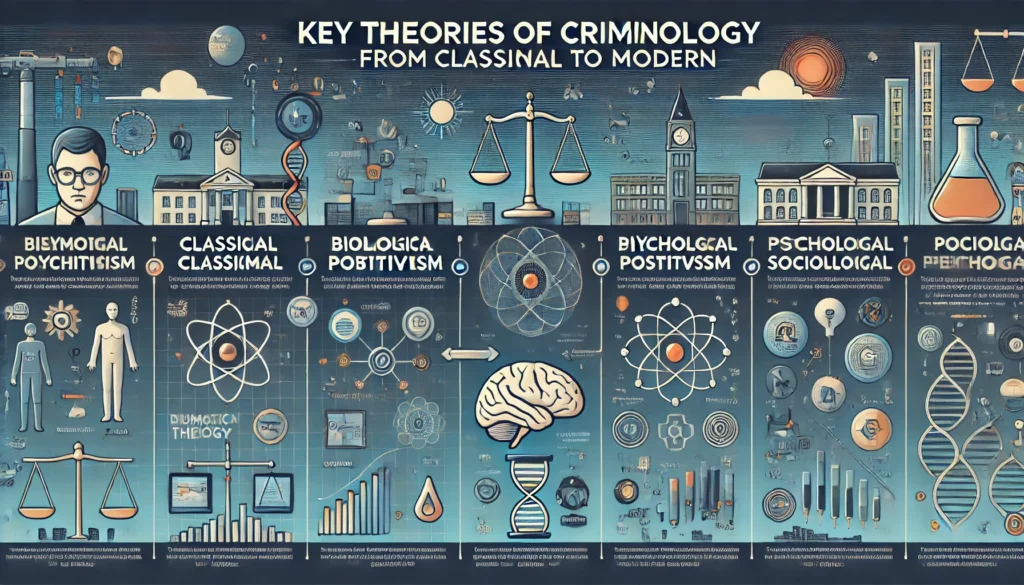 Key Theories of Criminology: From Classical to Modern