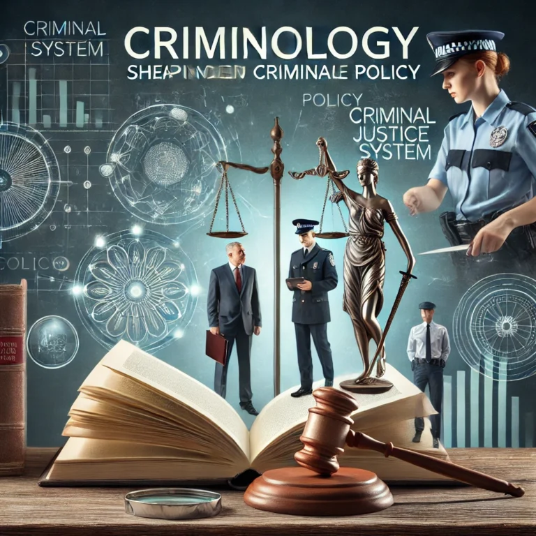 The Relationship Between Criminal Policy and Criminology