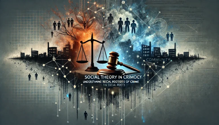 Social Theory in Criminology: Understanding the Social Roots of Crime