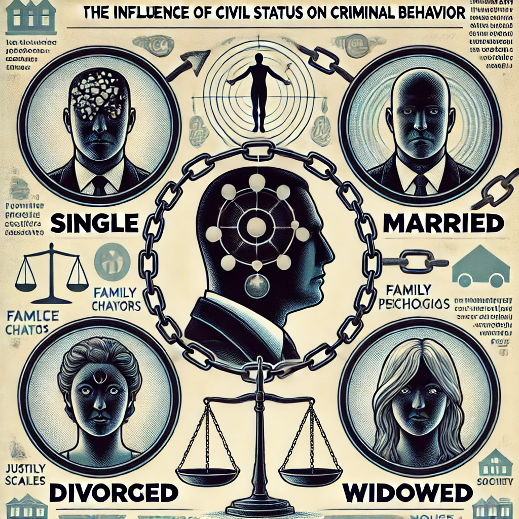 Influence of marital status on criminal behavior